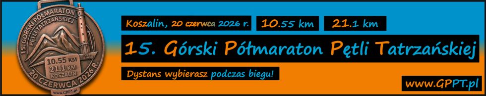 15. Górski Półmaraton Pętli Tatrzańskiej