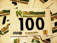 Numery startowe w biegu MielNogami 2015
