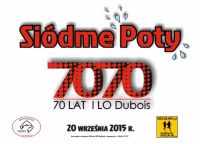 Bieg Siódme Poty z okazji 70-lecia I LO Dubois w Koszalinie